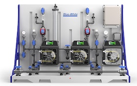CHEM-FEED CFPS-3 Fully Equipped Triplex Skid System